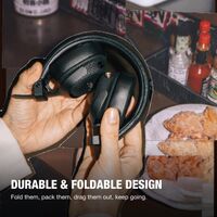 Marshall - Milton A.N.C. Wireless On-Ear Bluetooth Headphones with Active Noise Cancellation and ... - Back View