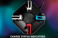 NEXT - Joy-Con Charge Station For Nintendo Switch & Switch OLED - Black - Back View