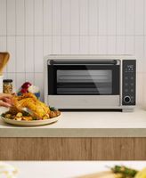 bella PRO - 6-Slice Air Fryer Toaster Oven - Oatmilk - Back View