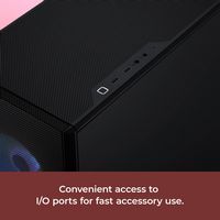 iBUYPOWER - Scale Gaming Desktop PC - AMD Ryzen 5 8400F- NVIDIA GeForce RTX 4060 8GB- 16GB DDR5 R... - Back View