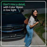 Blink - Outdoor 2K+ Wireless Smart Security Camera, 2K video, Two-way audio w/ noise cancellation... - Back View