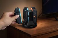 NEXT - Joy-Con 2 Quad Charging Station for Nintendo Switch 2 - Black - Back View
