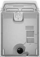 Whirlpool - 7.0 Cu. Ft. Electric Dryer with Adaptive Dry and Top Venting - White - Back View