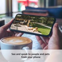 Blink - Outdoor 4 – Wireless smart security camera, two-year battery life, 1080p HD. Sync Module ... - Back View