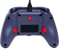 PowerA Advantage Plus Wired Controller for Xbox Series X|S - Night Blossom - Night Blossom - Back View