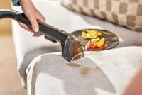 BISSELL - TurboClean Pet XL - Black with Colbalt Blue Accents - Back View