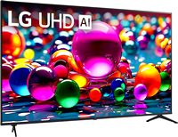 LG - 86” Class UA77 Series LED AI 4K UHD Smart webOS TV (2025) - Back View