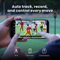 XbotGo - Chameleon 4K 60FPS AI Sports Camera with Auto-Tracking for Team Sports, Live Streaming, ... - Back View