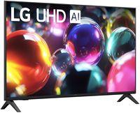 LG - 43” Class UA7000 Series LED AI 4K UHD Smart webOS TV (2025) - Back View