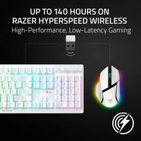 Razer - Basilisk V3 Pro 35K Wireless Ergonomic Gaming Mouse with HyperScroll Tilt Wheel and Chrom... - Back View