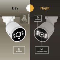 Swann - AdvancedX 4K Security Camera PoE Outdoor Bullet, Color Night Vision, Smart Video Analytic... - Back View