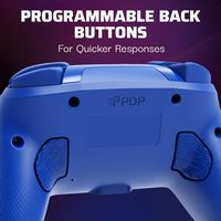 PDP - Afterglow™ Wave Wireless Pro Controller with Motion for Nintendo Switch™, and Nintendo Swit... - Back View