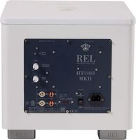 REL - HT/1003 MKII Subwoofer - White - Back View