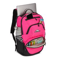 High Sierra - BTS 2020 Swoop SG Backpack - Flamingo / Black - Back View