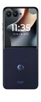 Motorola - razr+ 2025 256GB - Midnight Blue (AT&T) - Back View