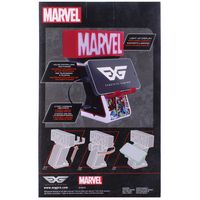 Cable Guys by Exquisite Gaming - LED Marvel Red Brick Logo Holder - Back View