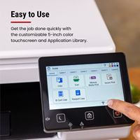 Canon - imageCLASS MF665Cdw Wireless Duplex Color All-In-One Laser Printer with Fax and 50-Sheet ... - Back View