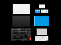 Lenovo - Legion Go S Screen Protector - Clear - Back View