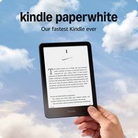 Amazon - Kindle Paperwhite (16 GB) - 2024 - BLACK - Back View