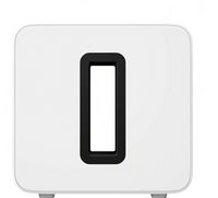 SONOS Sub 4 Wireless Subwoofer - White - Back View