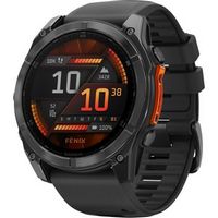 Garmin - fēnix 8 AMOLED  GPS Smartwatch 51mm Fiber-reinforced polymer - Slate Gray