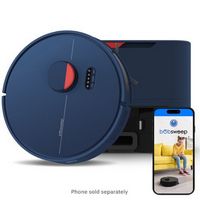 bObsweep - Dustin Self-Empty Robot Vacuum &amp; Mop, with 100-Day Dock, SLAM Navigation, &amp; Activated ...
