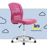 Serta - Essentials Mesh Task Office Chair - Electric Pink