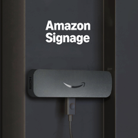Amazon - Signage Stick – Pro 4K Signage – 16GB - Designed for Businesses, Easy Setup w/ free Mobi...