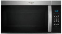 Whirlpool - 1.7 Cu. Ft. Over-the-Range Microwave with 1000-Watts Cooking Power - Stainless Steel