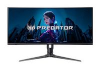 Acer - Acer-Predator Gaming 34&quot; Curved QHD QD-OLED 240Hz 0.01ms FreeSync Premium Gaming Monitor (...