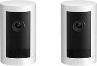 Outdoor Cam Plus, Battery 2pk, with 2K Video and Ring Vision, Low-Light Sight, and Mount-Anywhere...