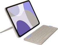 Logitech - Flip Folio Keyboard Case for iPad Pro 11-inch - Latest Model (M4 & M5), iPad Air 11-in...