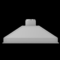 ZLINE - 46 inches - Externally Vented - Range Hood Insert - Brushed Stainless Steel