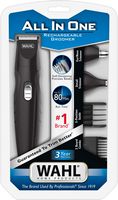 Wahl - All In One Rechargeable Grooming Trimmer - Black