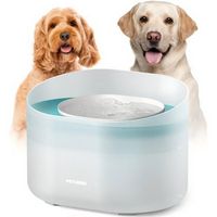 PETLIBRO - Capsule Dog Water Fountain with Replacement Filter Bundle - White