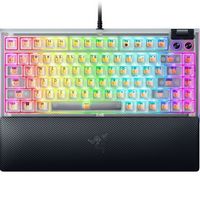 Razer - Blackwidow V4 75% Wired Mechanical Orange Switch Gaming Keyboard with Hot-Swappable Desig...