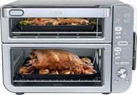 Ninja - Double Stack XL Countertop Oven & Air Fryer with Pro Cook System - Stainless Steel