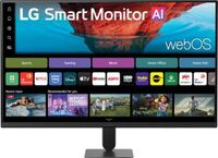 LG - 32" 4K UHD 60Hz 5ms Smart Monitor with HDR10, Built-in Speakers (HDMI, USB-A) - Black