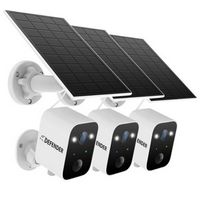 Defender - Solar Powered 4K AI Everwatch Wireless Security Camera with 3W Solar Panel, AI Detecti...