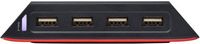 PowerA 4-Port Hi-Speed USB Hub for Nintendo Switch - Black
