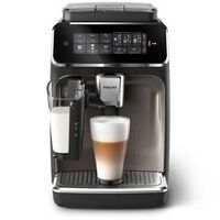 Philips - 3300 Fully Automatic Espresso and Coffee Machine with LatteGo Milk Frother, Black and C...