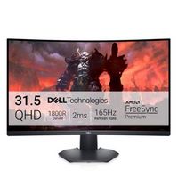 Dell - S3222DGM 32&quot; LED Curved QHD FreeSync Gaming Monitor (DisplayPort, HDMI) - Black