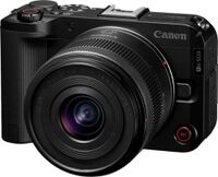 Canon - EOS R50 V 4K Video Mirrorless Camera with RF-S14-30mm F4-6.3 IS STM PZ Lens - Black