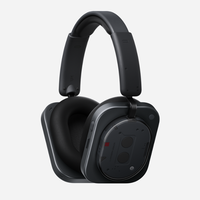 Nothing - Headphone (1) Wireless Over-Ear Bluetooth Headphones - Black