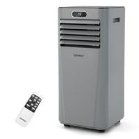 Costway 6000 BTU Portable Air Conditioner Cools up to 350 sq.ft w/ Remote Control 3-in-1 Air Cool...