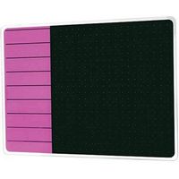 Floortex - Glass Magnetic Planning Board 17" x 23" - Violet