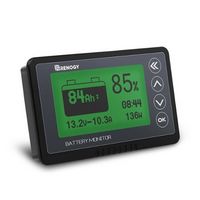 Renogy - 500A Battery Monitor With Shunt - Black