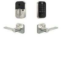 Yale - Assure Lock 2 Touch with Wi-Fi and Valdosta Lever - Satin Nickel