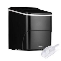 NewAir - Countertop Bullet Ice Maker with BPA-Free Parts - Matte Black