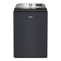 Maytag - 5.2 Cu. Ft. Smart Top Load Washer with Pet Pro - Midnight Steel
